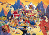 Late Booking! - Original No.5 | Wasgij? Retro | Jumbo | 1000 Pieces | Jigsaw Puzzle - Puzzles +