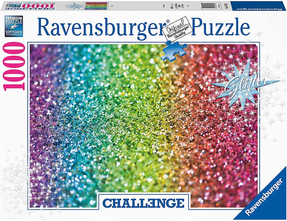 Ravensburger | Glitter - Challenge | 1000 Pieces | Jigsaw Puzzle