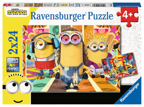 Ravensburger | The Minions in Action | 2 x 24 Pieces | Jigsaw Puzzle