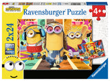 The Minions in Action | Ravensburger | 2 x 24 Pieces | Jigsaw Puzzle