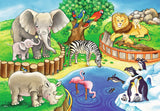 Animals in the Zoo | Ravensburger | 2 x 12 Pieces | Jigsaw Puzzle