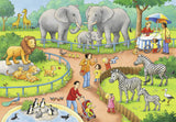 A Day at The Zoo | Ravensburger | 2 x 24 Pieces | Jigsaw Puzzle