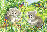 Sweet Koalas and Panda | Ravensburger | 2 x 24 Pieces | Jigsaw Puzzle