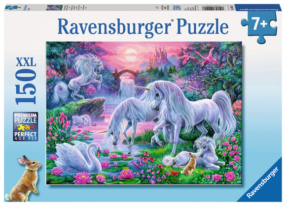 Ravensburger | Unicorns in the Sunset Glow | 150 XXL Pieces | Jigsaw Puzzle