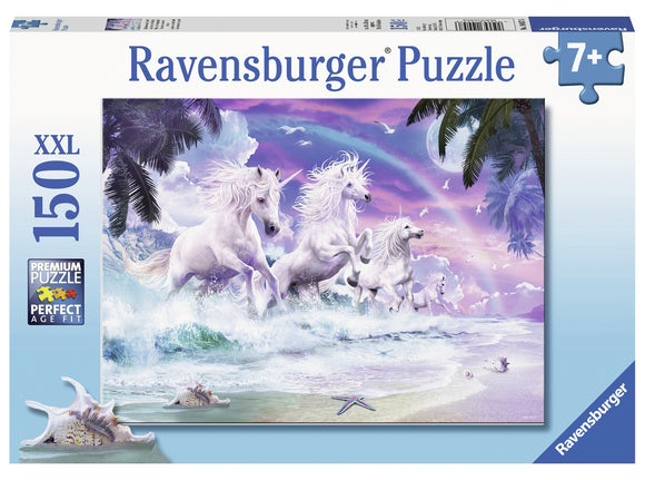 Ravensburger | Unicorns on the Beach | 150 XXL Pieces | Jigsaw Puzzle