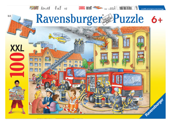 Ravensburger | Fire Department | 100 XXL Pieces | Jigsaw Puzzle