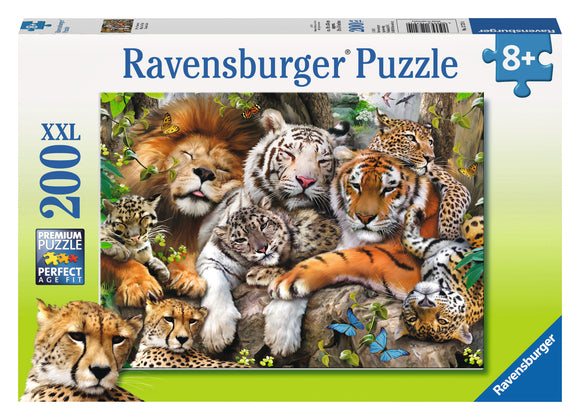 Ravensburger | Big Cat Nap | 200 XXL Pieces | Jigsaw Puzzle