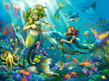 Underwater Beauties - Glitter | Ravensburger | 100 XXL Pieces | Jigsaw Puzzle