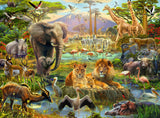 Animals in the Savanna | Ravensburger | 200 XXL Pieces | Jigsaw Puzzle