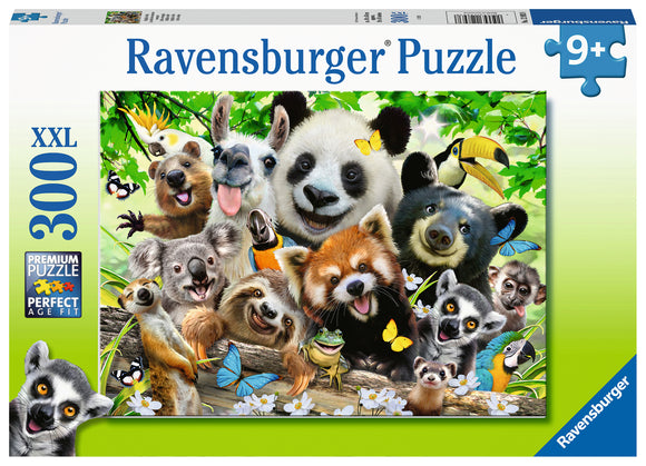 Ravensburger | Wildlife Selfie | 300 XXL Pieces | Jigsaw Puzzle