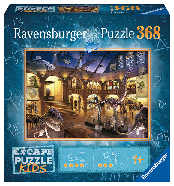 Ravensburger | Museum Mysteries - Kid's Escape Room | 368 Pieces | Jigsaw Puzzle