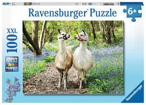 Llama Love | Ravensburger | 100 XXL Pieces | Jigsaw Puzzle