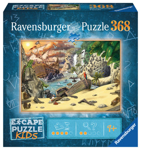 Pirates Peril - Kid's Escape Room | Ravensburger | 368 Pieces | Jigsaw Puzzle