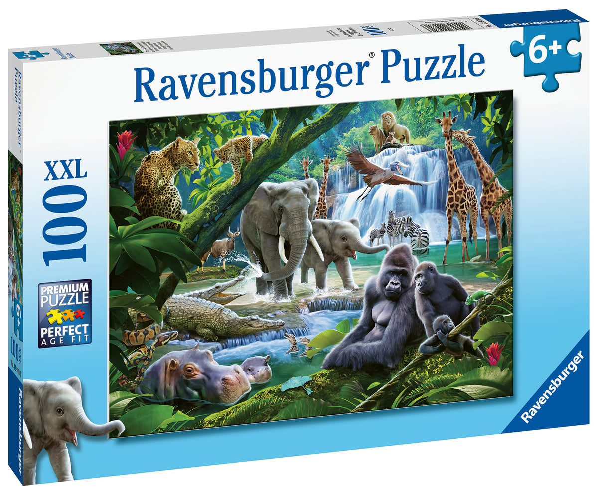 Jungle Animals | Ravensburger | 100 XXL Pieces | Jigsaw Puzzle – Puzzles