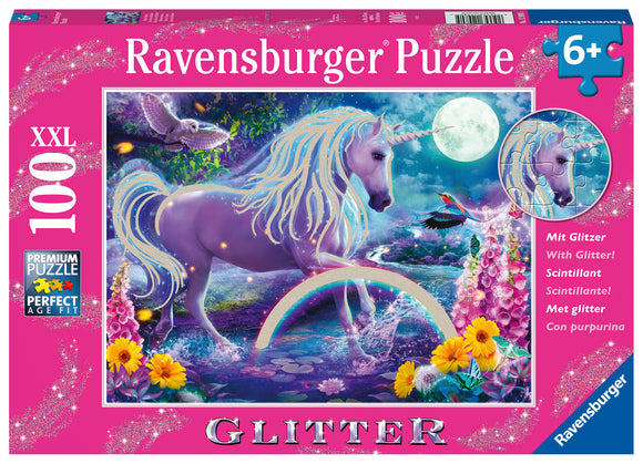 Glitter Unicorn - Glitter | Ravensburger | 100 XXL Pieces | Jigsaw Puzzle