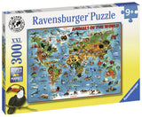 World of Animals | Ravensburger | 300 XXL Pieces | Jigsaw Puzzle