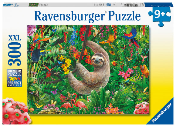 Ravensburger | Slow-mo Sloth | 300 XXL Pieces | Jigsaw Puzzle