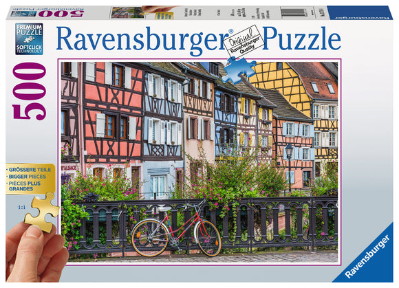 Ravensburger | Colmar - France | 500 Extra Large Pieces | Jigsaw Puzzle