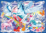 Ravensburger | Amazing Unicorns - Glitter | 100 XXL Pieces | Jigsaw Puzzle