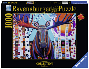 Winter Moose - Canadian Collection | Ravensburger | 1000 Pieces | Jigsaw Puzzle