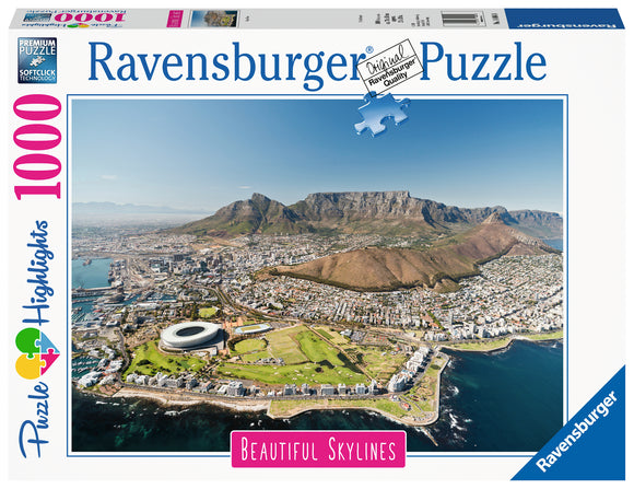 Ravensburger | Cape Town - South Africa | Beautiful Skylines | 1000 Pieces | Jigsaw Puzzle