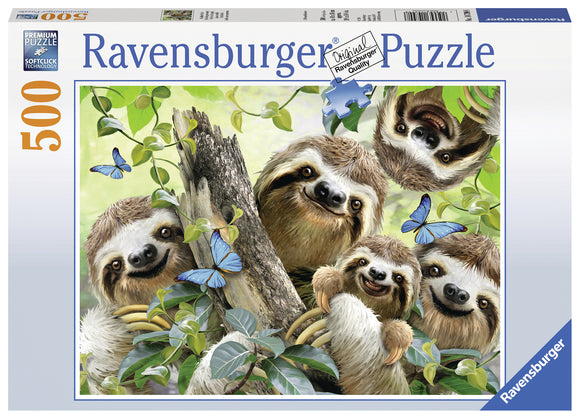 Ravensburger | Sloth Selfie - Howard Robinson | 500 Pieces | Jigsaw Puzzle