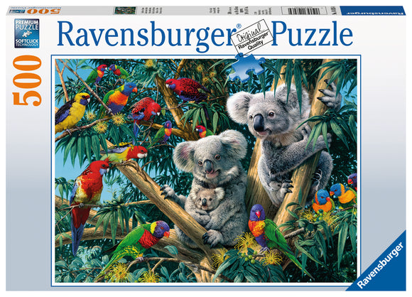 Ravensburger | Koalas in a Tree | 500 Pieces | Jigsaw Puzzle