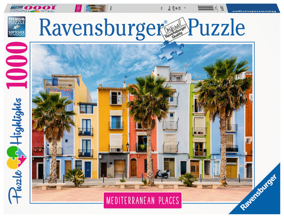 Ravensburger | Spain - Mediterranean Places | 1000 Pieces | Jigsaw Puzzle