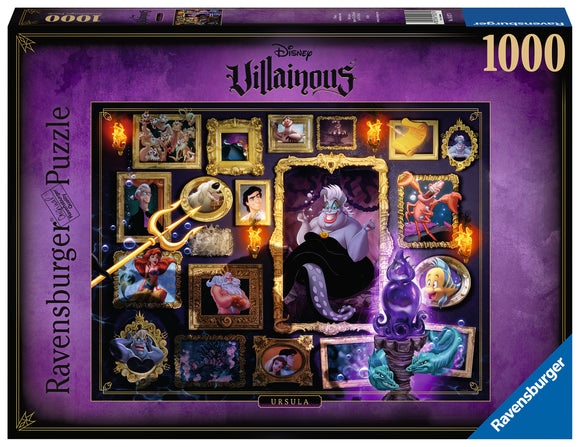 Ravensburger | Ursula - Disney Villainous | 1000 Pieces | Jigsaw Puzzle