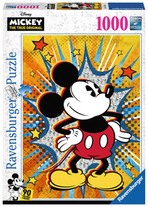 Retro Mickey - Disney | Ravensburger | 1000 Pieces | Jigsaw Puzzle