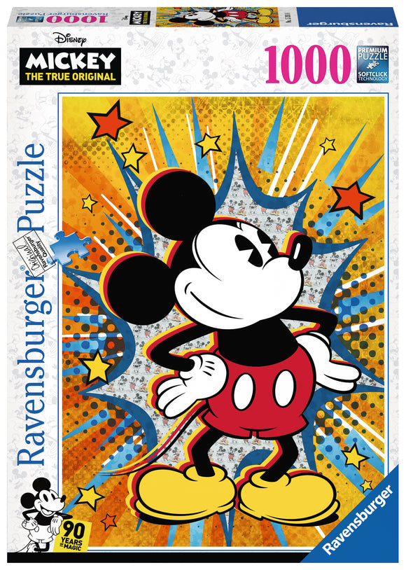 Ravensburger | Retro Mickey - Disney | 1000 Pieces | Jigsaw Puzzle