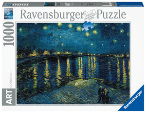 The Starry Night Over The Rhone - Vincent Van Gogh | Ravensburger | 1000 Pieces | Jigsaw Puzzle