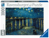 The Starry Night Over The Rhone - Vincent Van Gogh | Ravensburger | 1000 Pieces | Jigsaw Puzzle