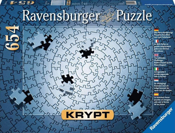 Ravensburger | Silver - Krypt | 654 Pieces | Jigsaw Puzzle