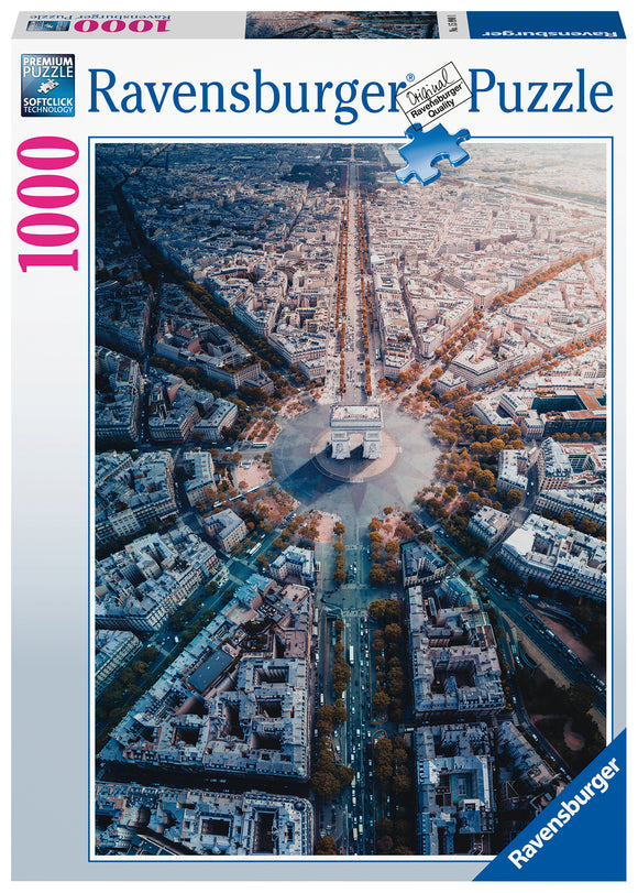 Paris From Above | Ravensburger | 1000 Pieces | Jigsaw Puzzle