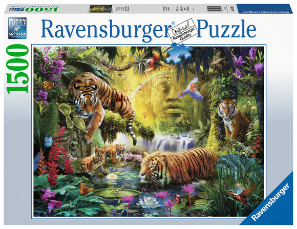 Tranquil Tigers | Ravensburger | 1500 Pieces | Jigsaw Puzzle