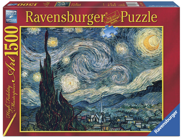 Starry Night - Van Gogh | Ravensburger | 1500 Pieces | Jigsaw Puzzle