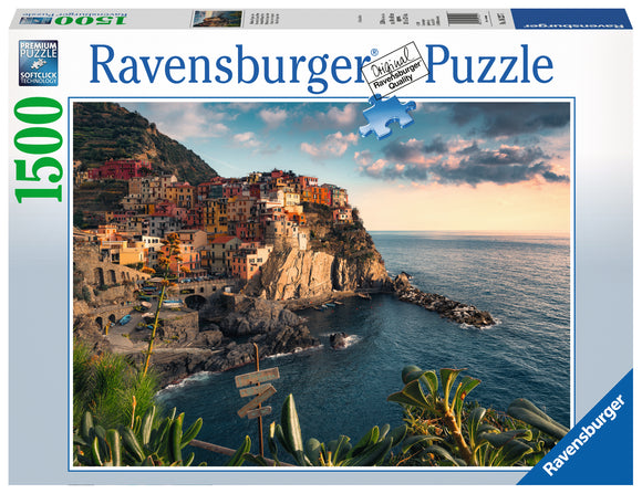 Ravensburger | Cinque Terre Viewpoint | 1500 Pieces | Jigsaw Puzzle