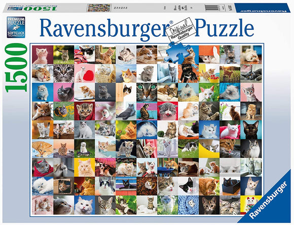 Ravensburger | 99 Cats | 1500 Pieces | Jigsaw Puzzle