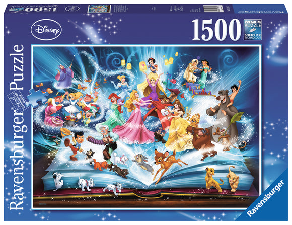 Ravensburger | Disney Magical Storybook | 1500 Pieces | Jigsaw Puzzle