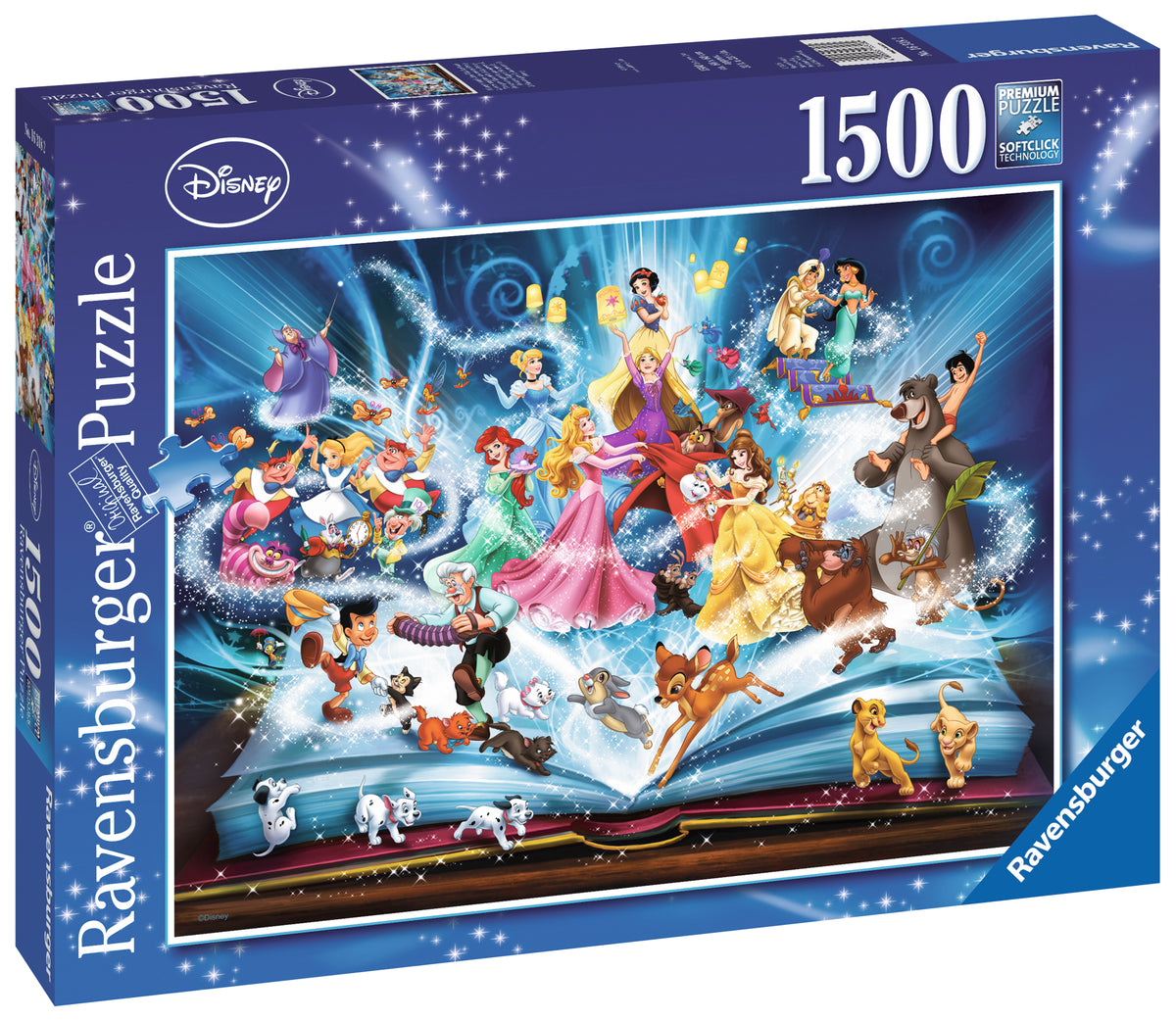 Disney Magical Storybook | Ravensburger | 1500 Pieces | Jigsaw Puzzle ...