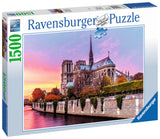 Picturesque Notre Dame | Ravensburger | 1500 Pieces | Jigsaw Puzzle