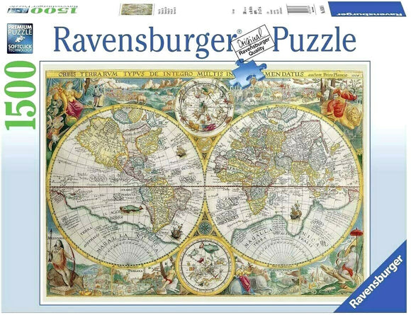 Ravensburger | Historical Map | 1500 Pieces | Jigsaw Puzzle