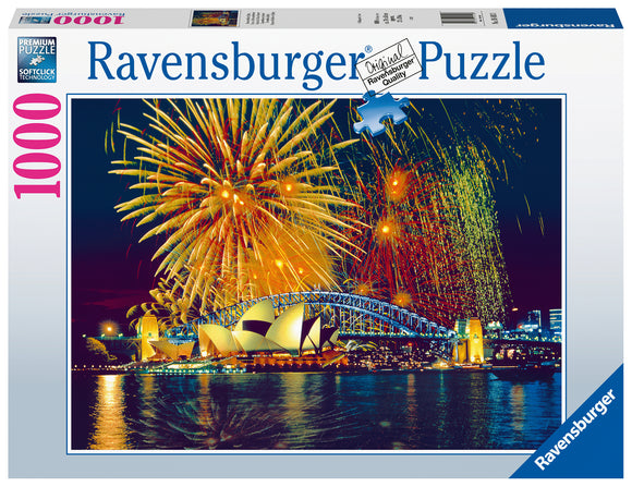 Ravensburger | Fireworks over Sydney - Australia | 1000 Pieces | Jigsaw Puzzle