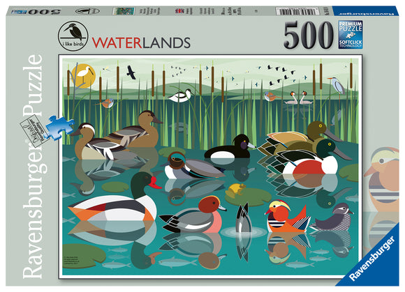 Ravensburger | Waterlands - I Like Birds | 500 Pieces | Jigsaw Puzzle