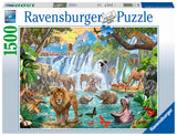 Waterfall Safari - Steve Crisp | Ravensburger | 1500 Pieces | Jigsaw Puzzle