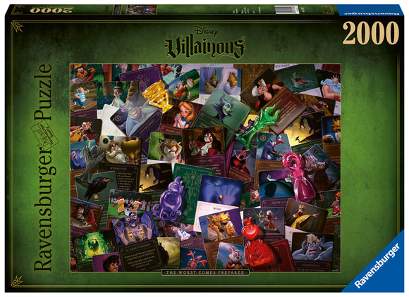 Ravensburger | Worst Comes Prepared - Disney Villainous | 2000 Pieces | Jigsaw Puzzle