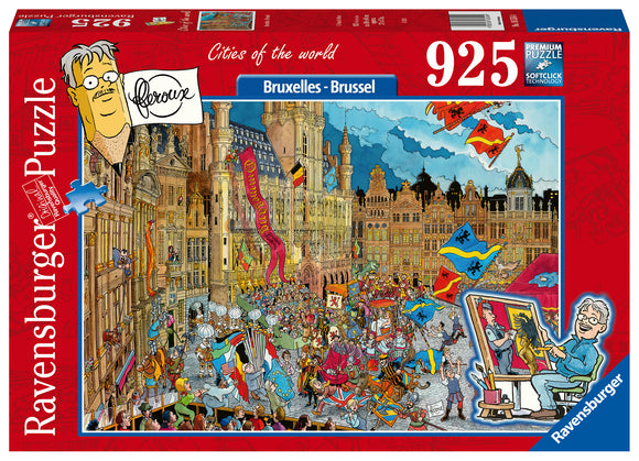 Brussels - Fleroux Cities | Ravensburger | 925 Pieces | Jigsaw Puzzle