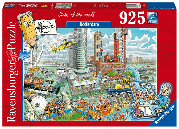 Ravensburger | Rotterdam - Fleroux Cities | 925 Pieces | Jigsaw Puzzle