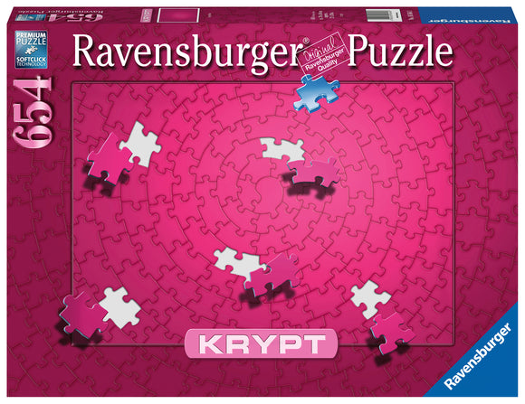 Ravensburger | Pink - Krypt | 654 Pieces | Jigsaw Puzzle